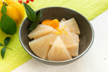 聖護院大根の煮物