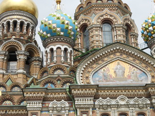 Obraz premium Church of the Savior on Spilled Blood in St. Petersburg