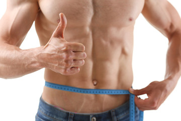 The man lost weight thanks to a diet