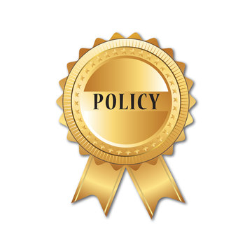 Policy gold badge