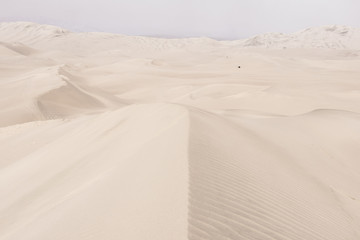 Huacachina desert dunes in the Ica region, Peru
