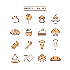 SWEETS ICON SET