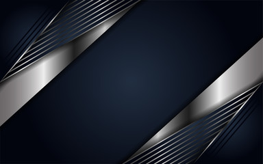 luxurious navy background metallic lines