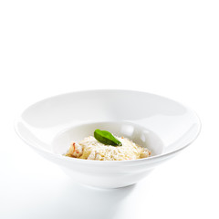 Delicious Italian Risotto with Mussels and Shrimps