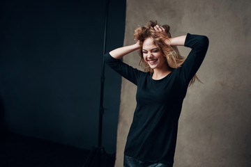 portrait of young woman