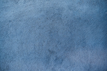Blue stucco texture. Background. Old wall in India