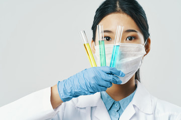 young doctor with syringe