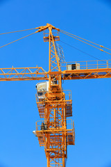 Crane steel beam support