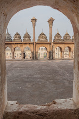 Obraz premium Terrace of Bara Imambara in Lucknow, Uttar Pradesh state, India