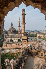 Asfi mosque at Bara Imambara complex in Lucknow, Uttar Pradesh state, India