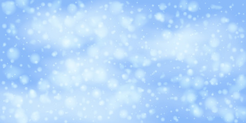 Snowflakes, snowfall.