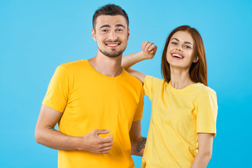 Fototapeta premium happy young couple