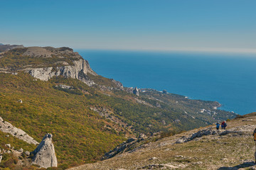 Fototapeta premium Landscapes of a Crimean mountains