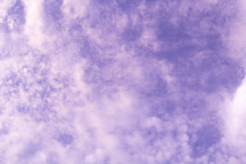 Clouds and blue sky background.Bright sky with white clouds.Fresh blue sky with soft and fluffy clouds.