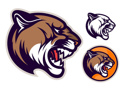 Cougar head emblem
