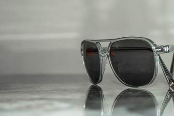 men and women luxury style of fashionable sunglasses  