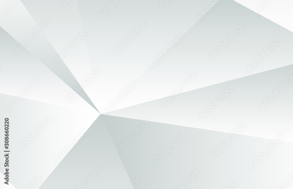 Poster high resolution computer generated fresh white and gray abstract background. vector illustration