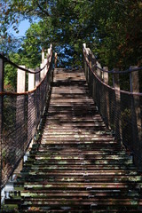 階段式吊り橋