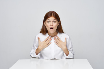 woman in office