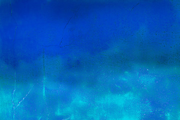 Background blue ancient wall 
