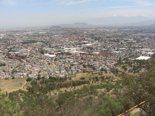 aerial view of the city of Mexico