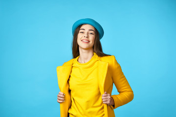 portrait of young woman in hat