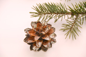 christmas pine cone