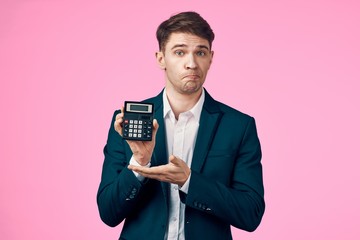 portrait of young man with gift