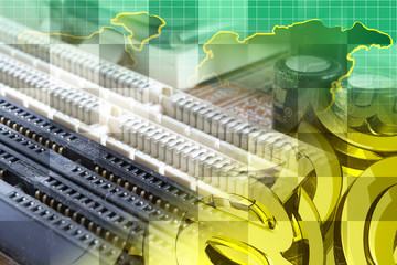 Electronic device and map