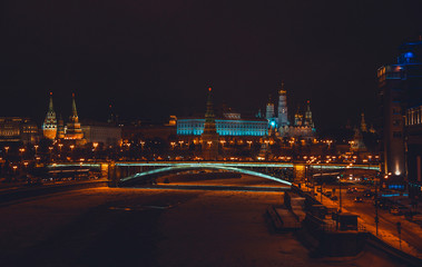Fototapeta na wymiar Moscow city, Russia