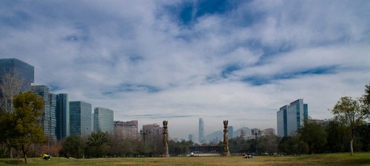 view of city santiago de chile