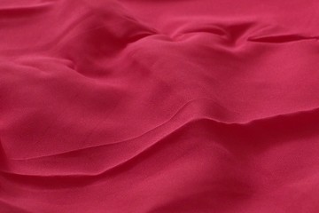 Red cloth or waves of elegant Latin fabric and beautiful background cloth