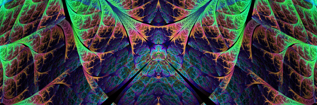 Colorful Fractal Background