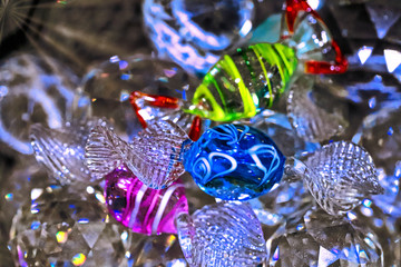 christmas decoration on a background