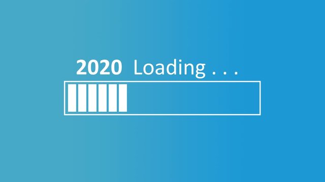 2020 Loading Screen video 4k new year 