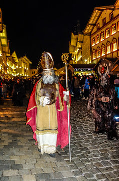Perchten Krampus-Lauf in Bad T&ouml;lz