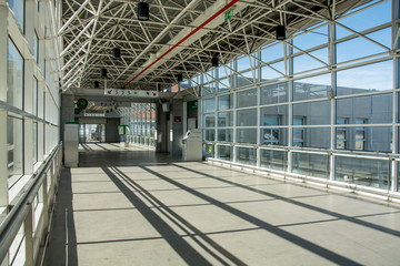 train station and shadow drawing