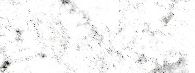White and black marble texture background. Abstract marble texture, stone natural patterns for design art work.Long wide panoramic format.