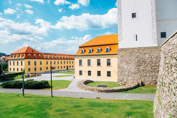 Fototapeta na wymiar Bratislava castle in Bratislava, Slovakia