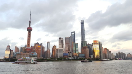 Fototapeta premium Shanghai skyline