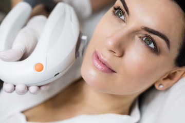 Hardware cosmetology. Skin treatments using photorejuvenation and treatment of benign pigmented...