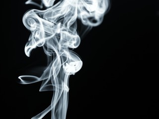 Obraz premium smoke on black background