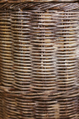 Obraz premium wicker furniture chair surface texture