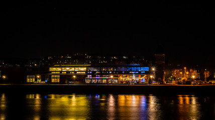 A restaurant by the river in Rouen