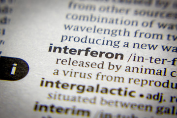 Word or phrase Interferon in a dictionary.