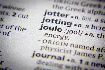 Word or phrase Joule in a dictionary. - 308696415