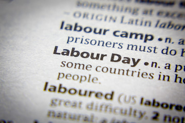 Word or phrase Labour Day in a dictionary.