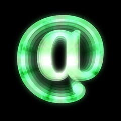 3D render illustration of stacked rainbow symbol/icon