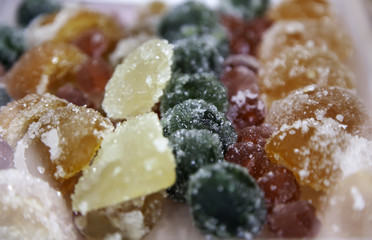 Candied fruits