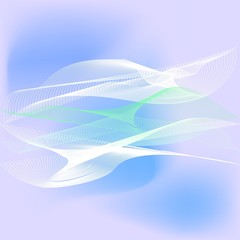 Light BLUE vector cover with stripe. Glitter line abstract style illustration with gradient. New design for your business advert, poster, banner, of website. Background for a cell phone.